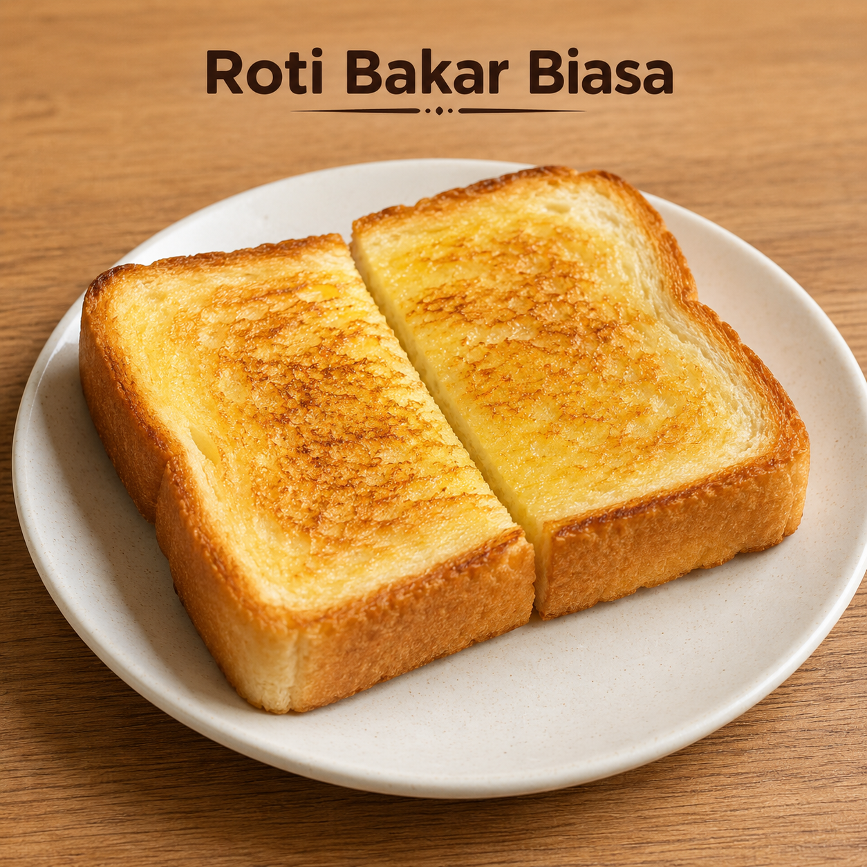 Roti Bakar Biasa dari Kedai Kopi Bersahaja